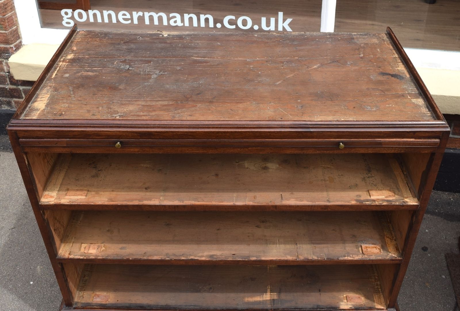 Furniture George II Mahogany Chest On Chest Or Tallboy Circa 1750 photo