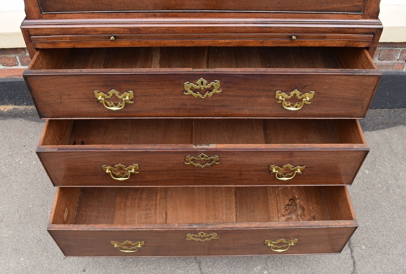 photo buy George II Mahogany Chest On Chest Or Tallboy Circa 1750
