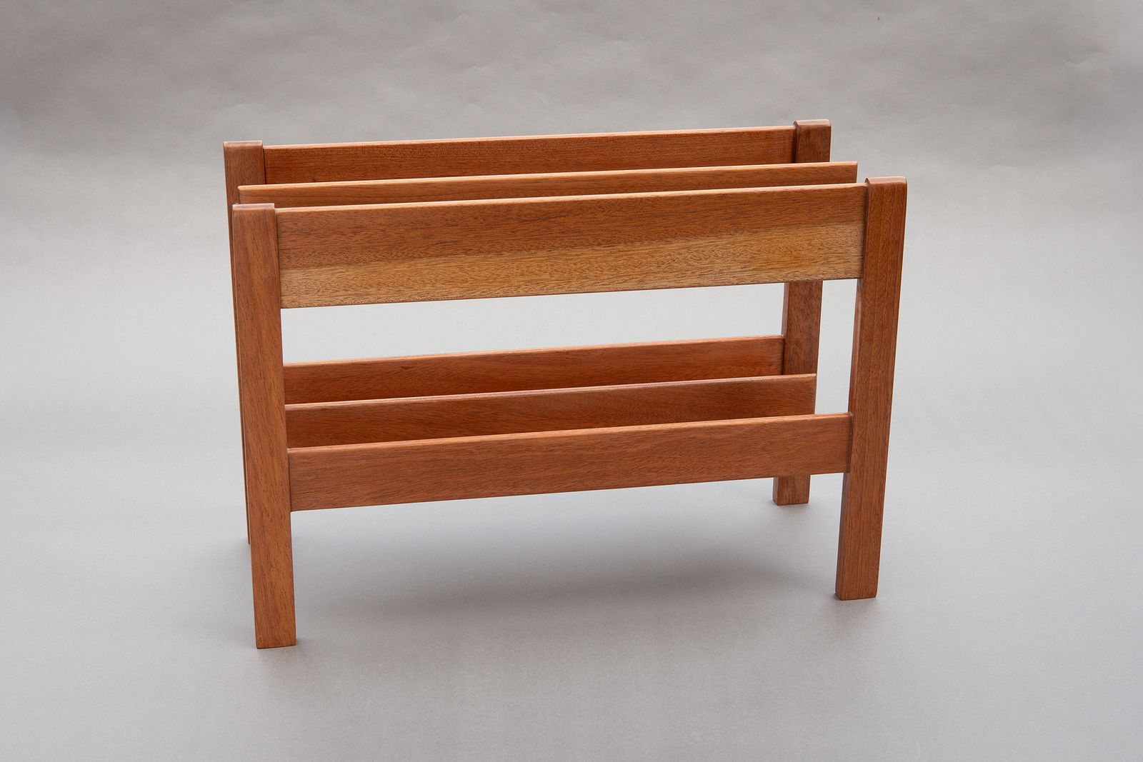 Mid Century Richard Hornby Teak Magazine Or Lp Album Rack. Fully Rebuilt. photo furniture
