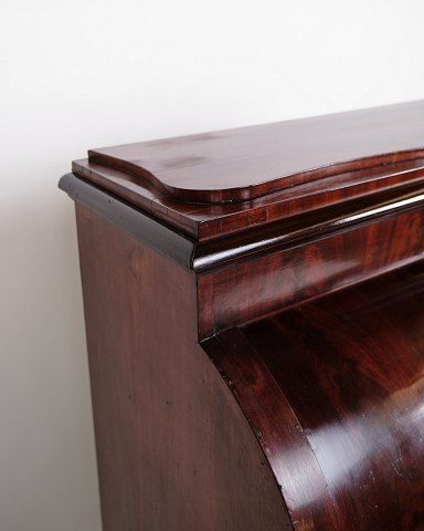 Chatol   Hand Polished Mahogany   Mother Of Pearl Fittings & Bone Knobs   Year 1860s photo 1595.0