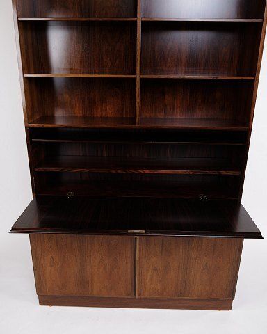 Bookcase/Secretary   Rosewood   Danish Design   Omann Junior   1960s photo for sale