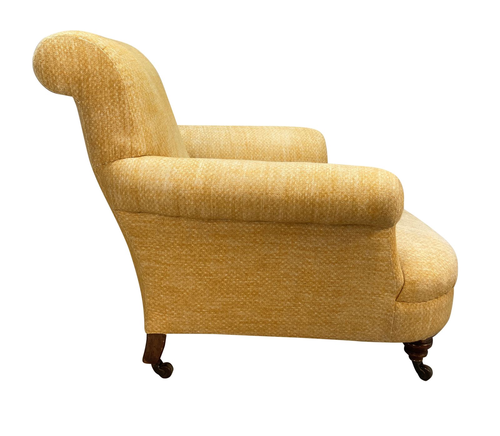 A Large English Howard & Sons Style Club Armchair photo for sale