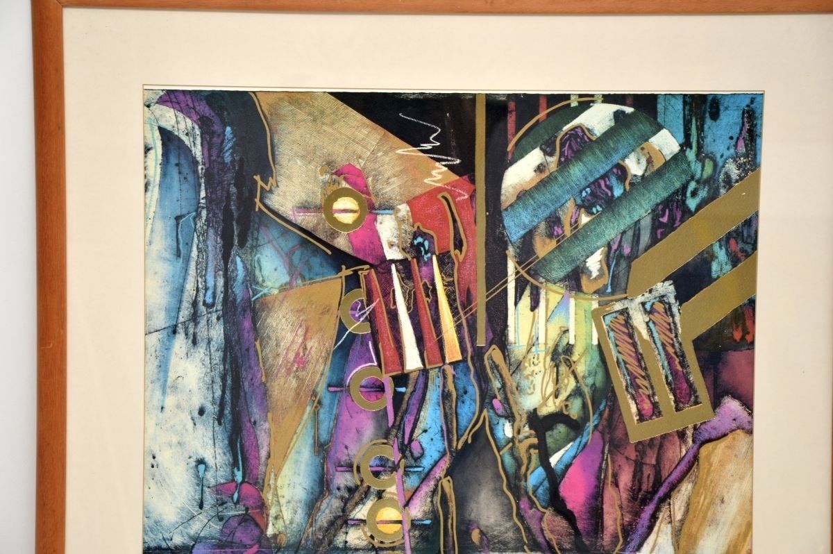 Vintage Signed Print By Robert Kostuck Titled Strange Desires photo 514.0