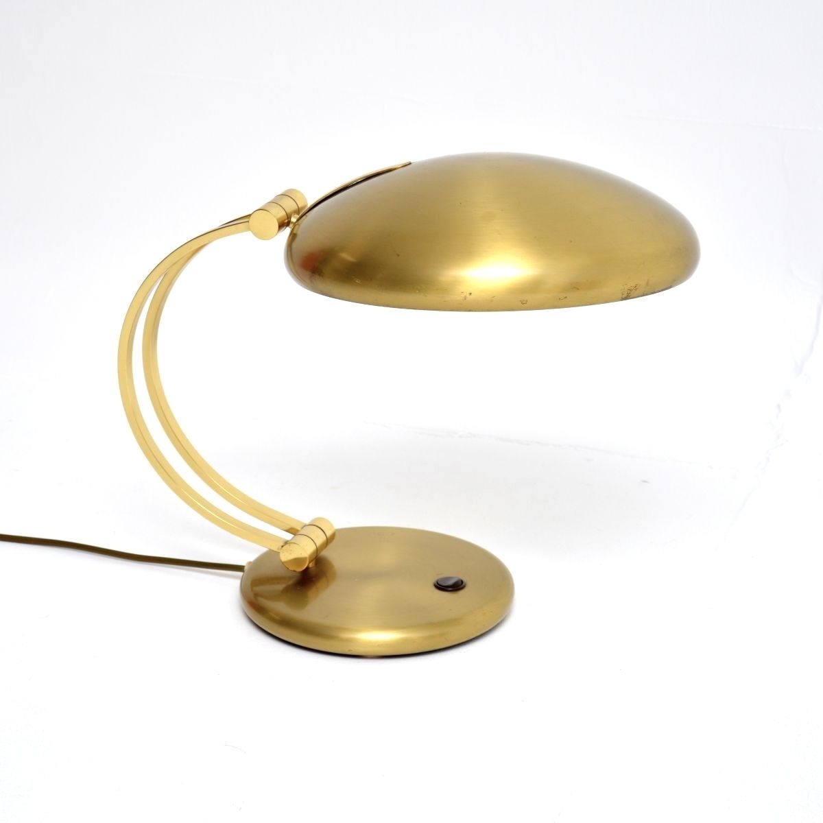 Vintage Bauhaus Brass Desk Lamp By Egon Hillebrand photo buy