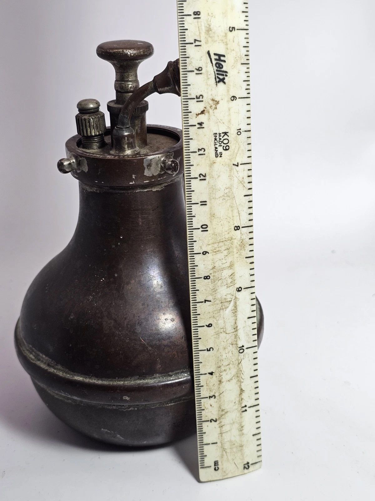 Late 19th Century Brass Chemist Steamer,  C1880's photo Home Decor