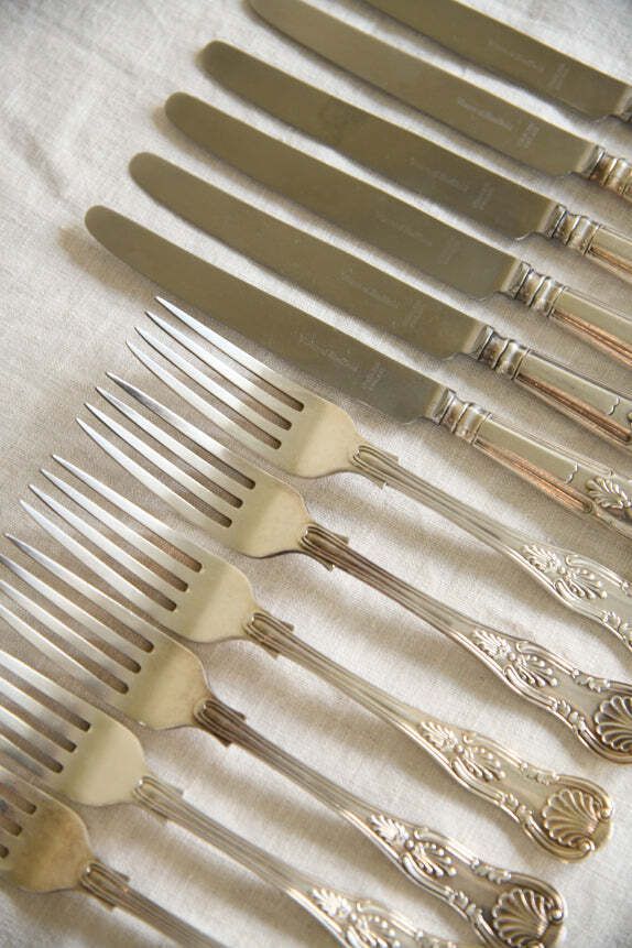 Viners Kings Pattern Small Knives & Forks photo furniture