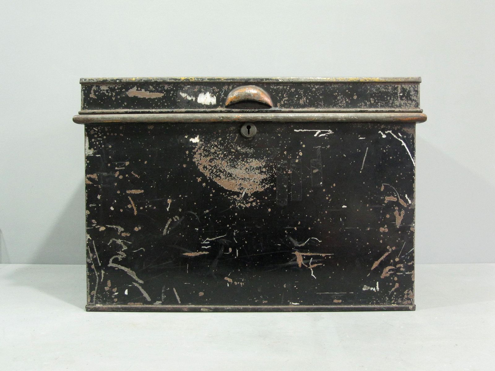 Antique Deed Box, Milners Of Liverpool photo Furniture