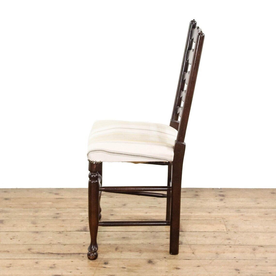 Set Of Four Upholstered And Oak Chairs  Set Of Chairs  Antique Chairs  Dining Chairs  Kitchen Chairs photo buy