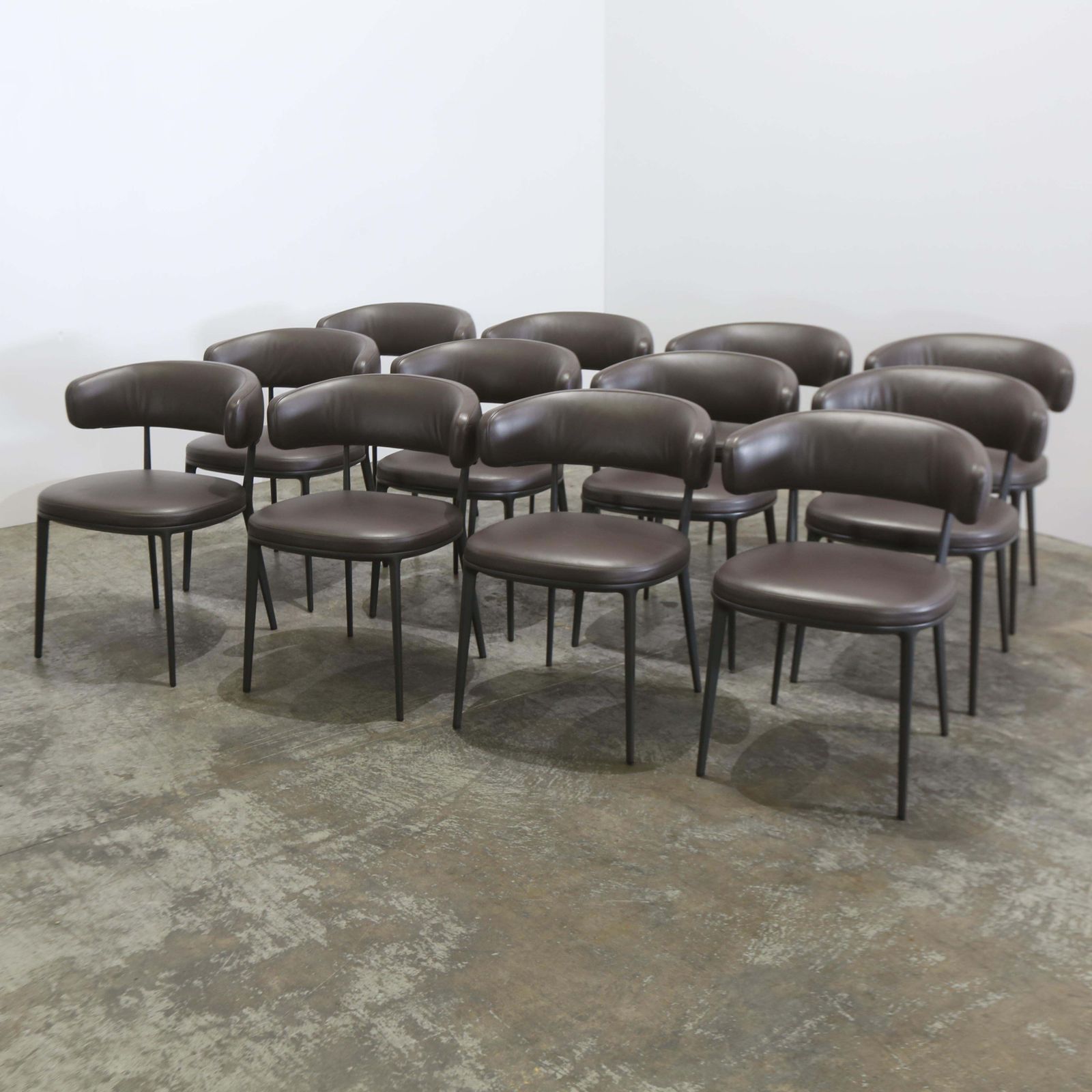 photo for sale Maxalto Caratos Dining Chairs, Set Of Twelve