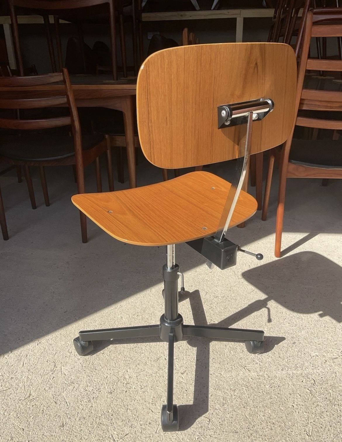 photo for sale Danish Kevi Swivel Office Chair, Desk Chair By Jørgen Rasmussen For Rabami