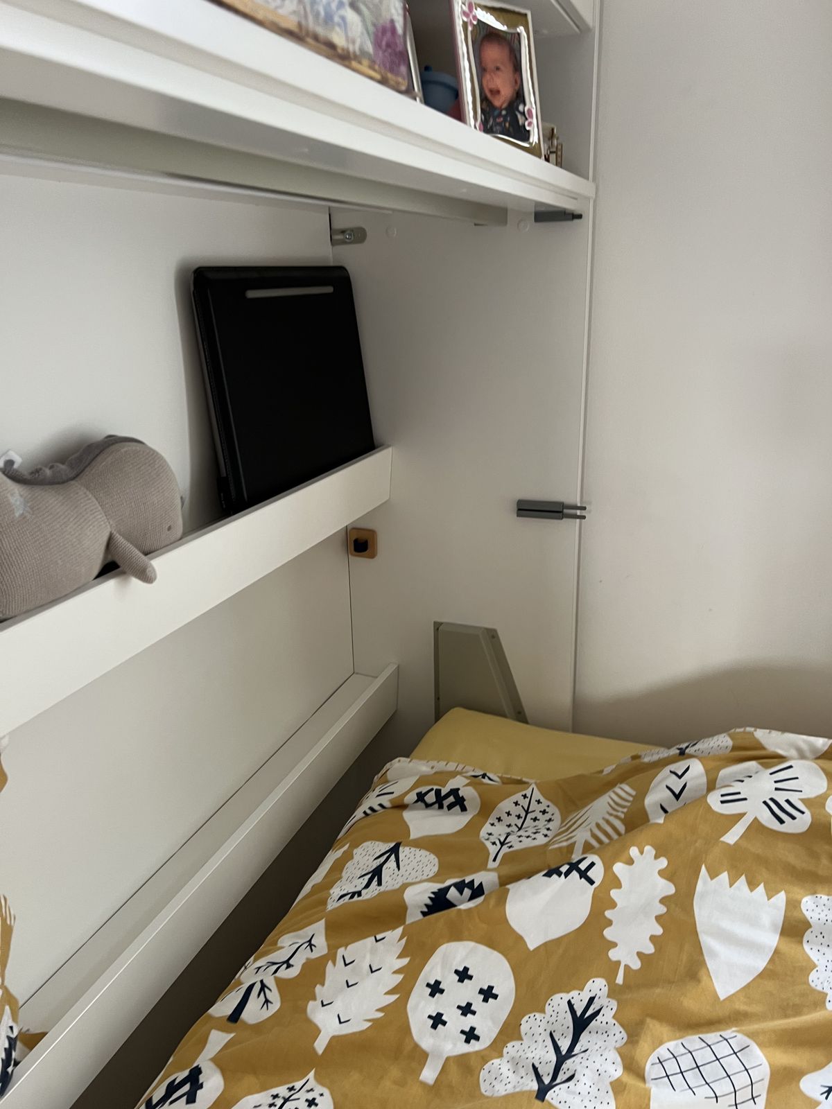 Horizontal Wall Bed ( 120cm) With Additional Cabinets . photo buy