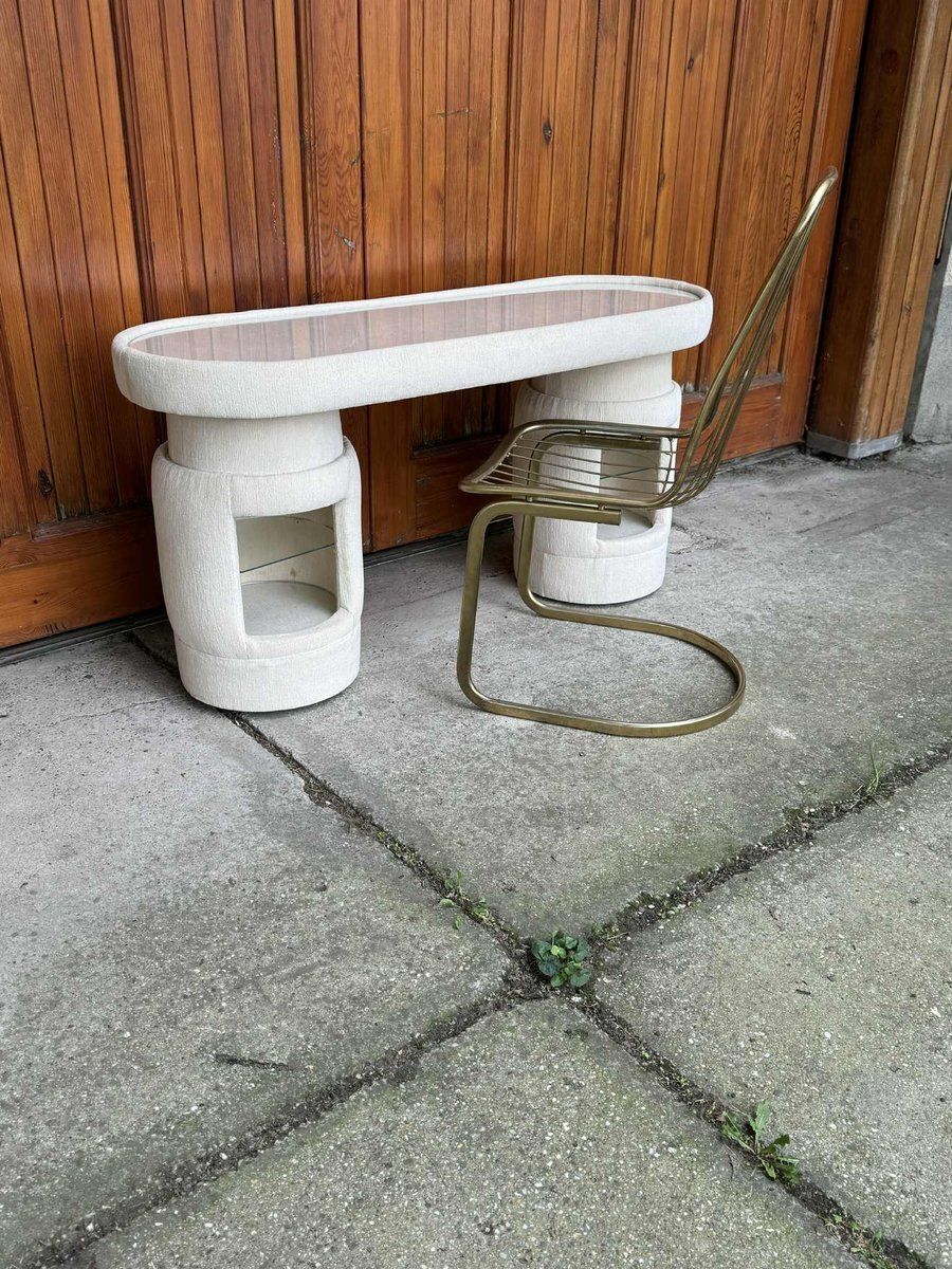 Dressing Table With Chair From Kecskemét Furniture, 1975, Set Of 2, Set Of 2 photo vinterior