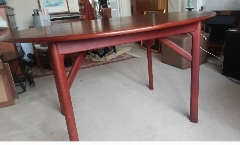 Magnificent And Rare Extending Dining Table By Karl Erik Ekselius For Joc Denmark. photo vinterior
