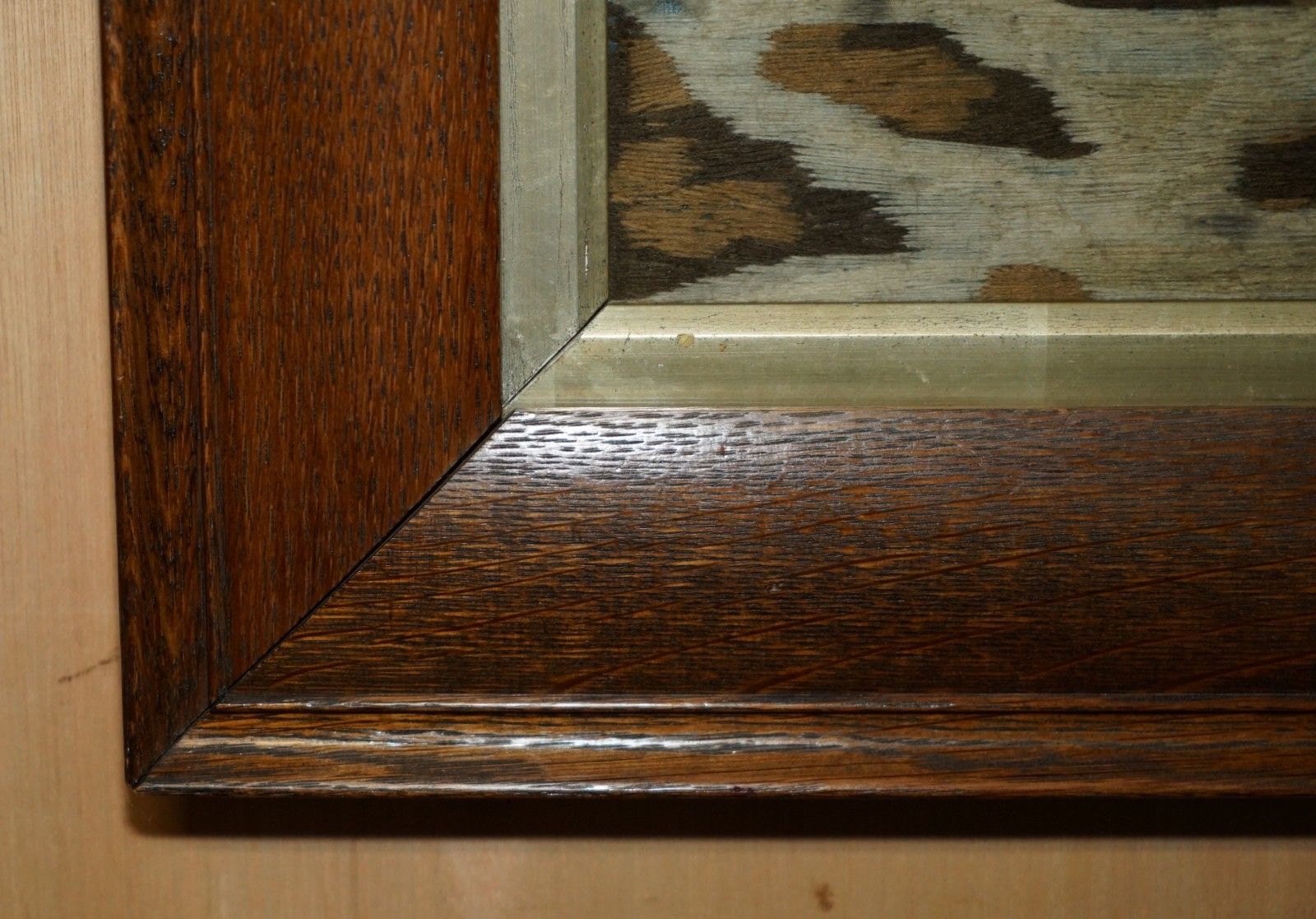 photo vinterior Georgian Circa 1820 Silk & Wool Work Stumpwork Style Embroidery Tapestry Picture