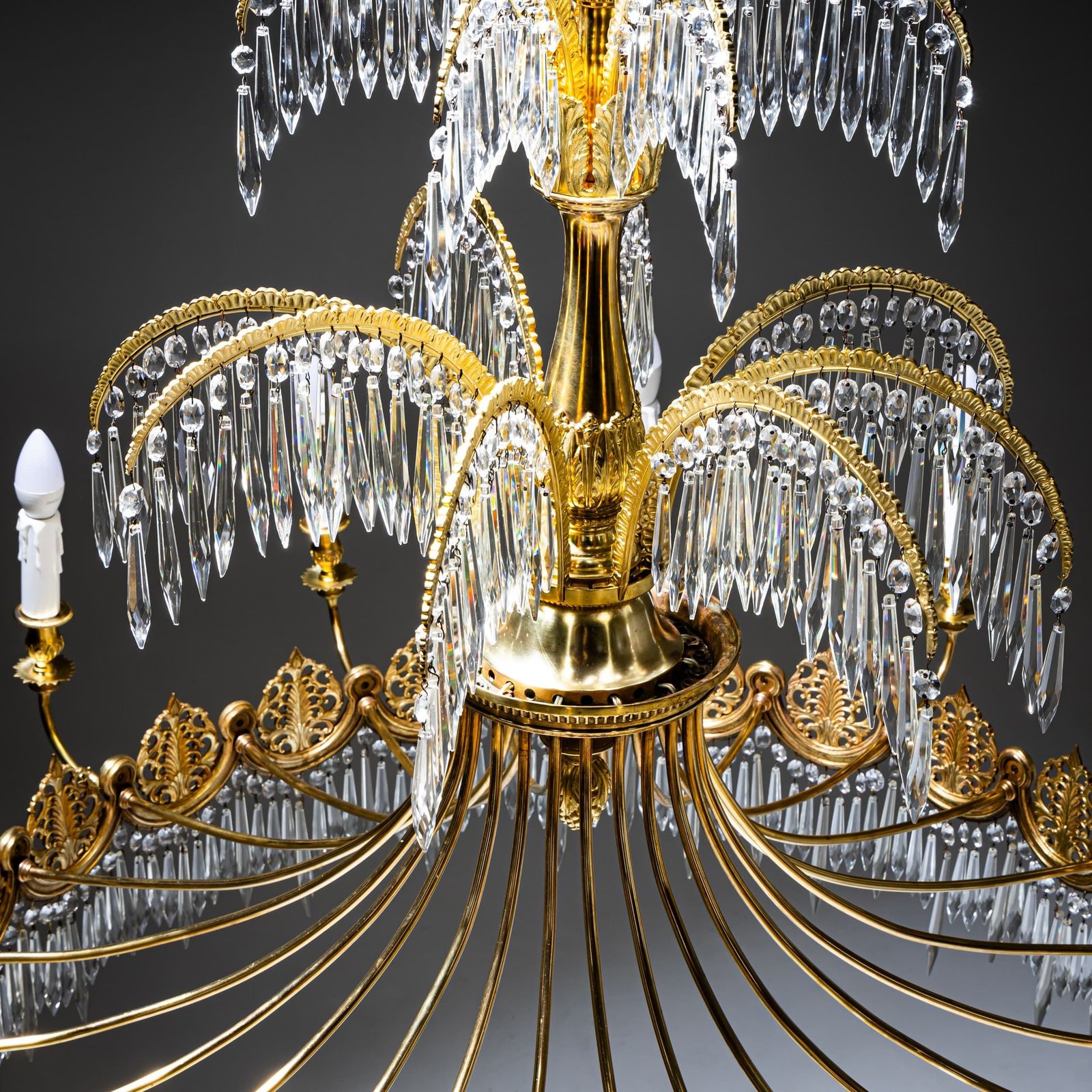 photo buy Empire Style Chandelier After Schinkel, Probably Berlin, Early 20th Century