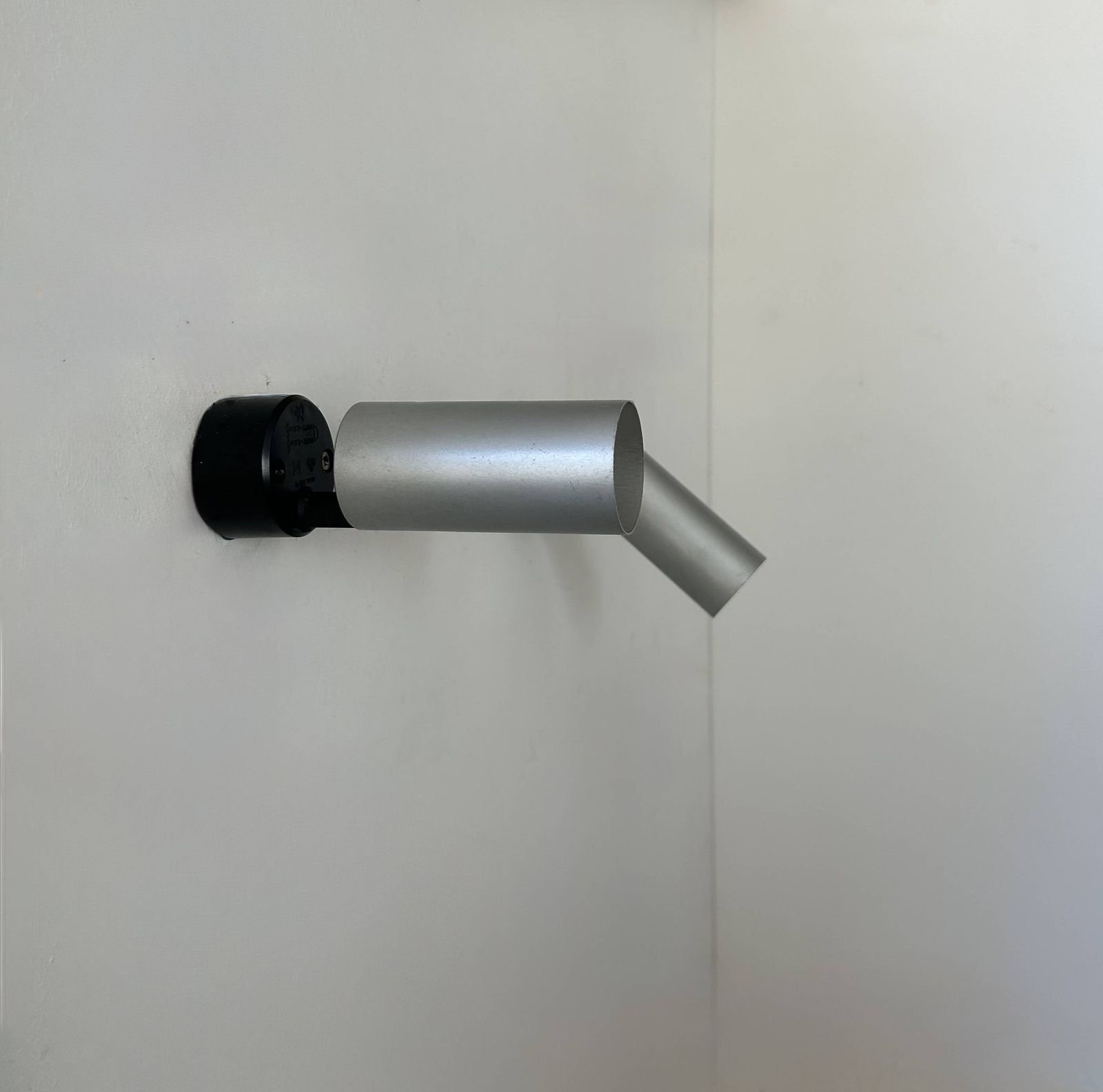 Pair Of Adjustable Brushed Aluminum Wall Lights, France, 1970 photo Lighting