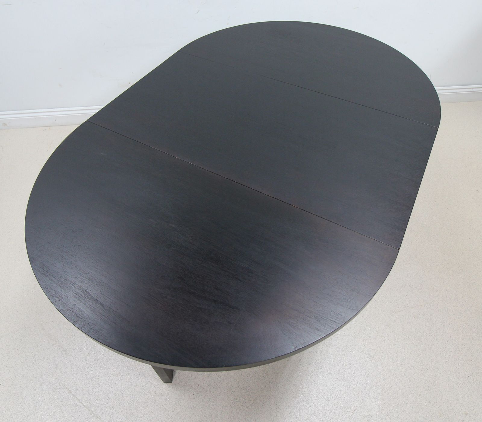 Furniture Bespoke Solid Wood Black Folding Table And Chairs photo
