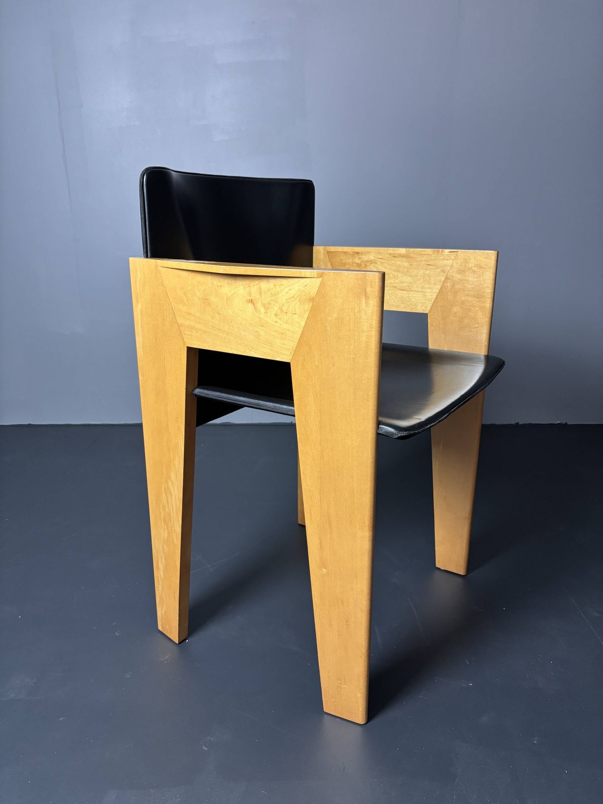 3341.0 Set 6 Modernist Dining Chairs By Arnold Merckx For Arco Dutch Design 1980s photo