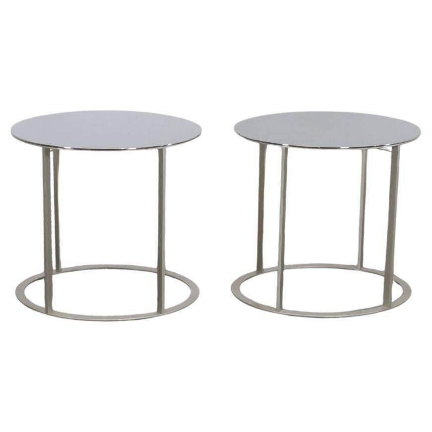 Maxalto Simplice Elios Side Table By Antonio Citterio, Set Of Two