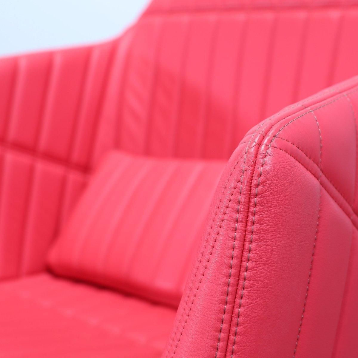 Ligne Roset Red Facett Armchair By R. & E. Bouroullec photo vinterior