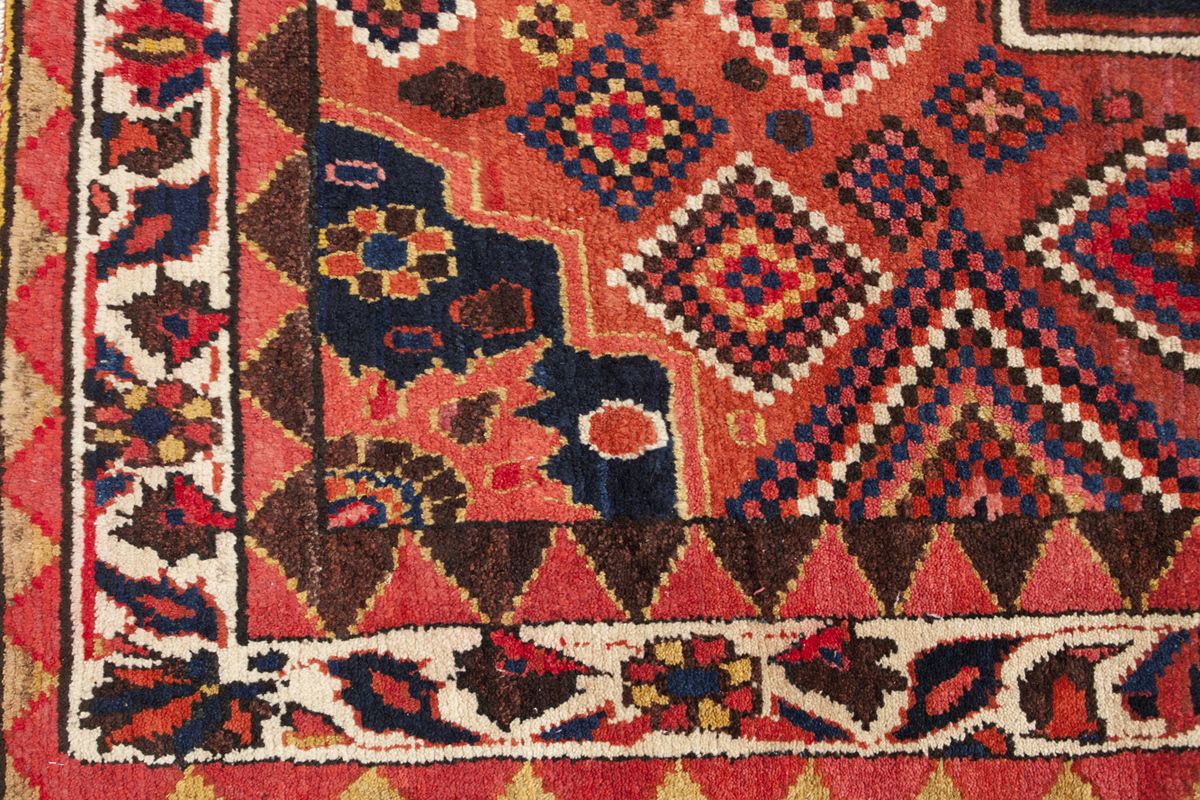 Antique Bakhtiari Gabbeh Rug 218x152cm photo Textiles