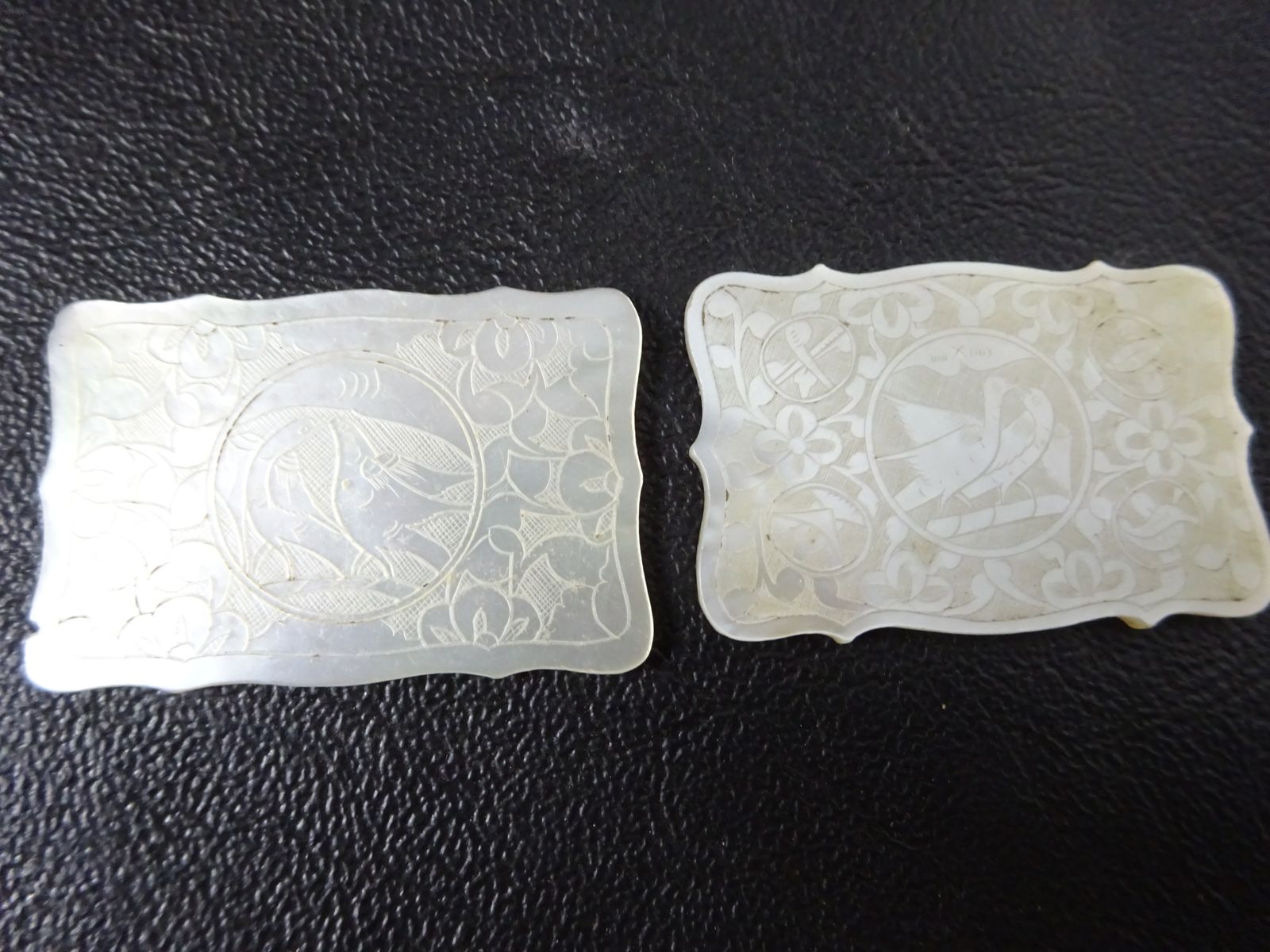 photo furniture 30 Antique Mother Of Pearl Chequer Counters