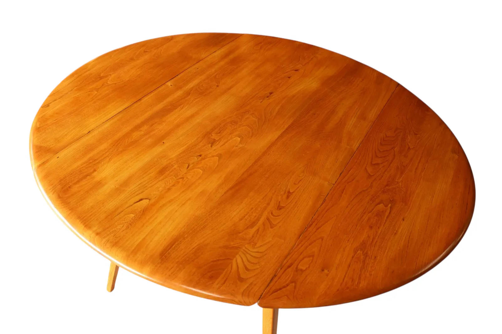 Vintage Ercol Blonde Drop Leaf Dining Table photo for sale
