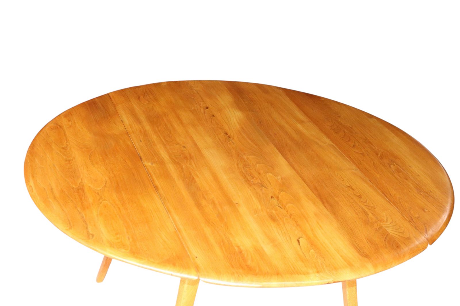 Vintage Ercol Blonde Drop Leaf Dining Table photo Furniture