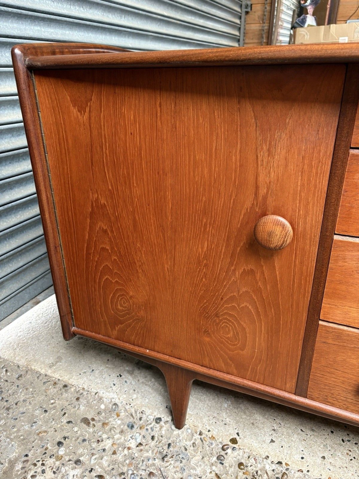 Mcm Afromosia & Teak “Volany” Sideboard By John Herbert For Younger Ltd C.1960 photo furniture