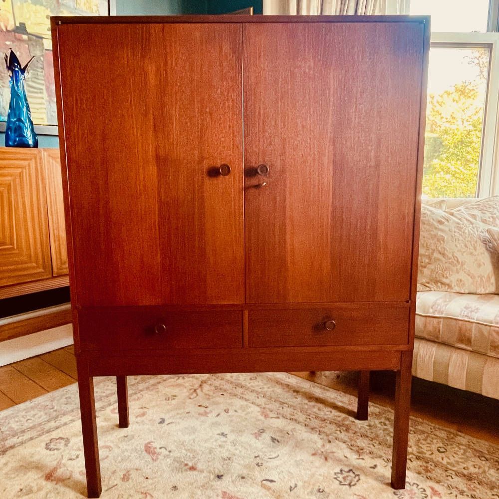 Bodafors Mid Century Drinks Cabinet By Bertil Fridhagen, C.1955–60 photo Furniture