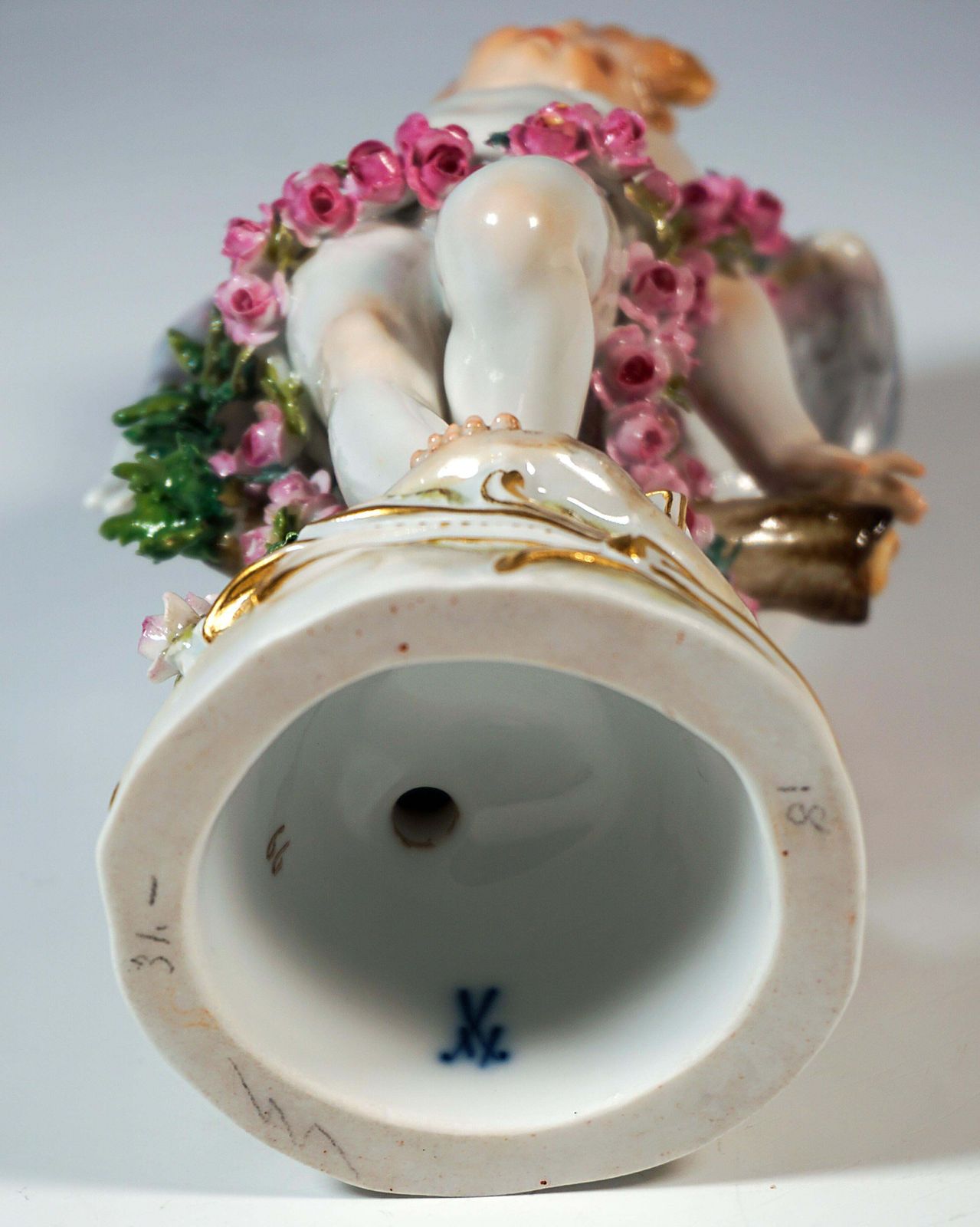 photo furniture Meissen Art Nouveau Figure 'Tied Up Cupid' By Paul Helmig, Germany Circa 1900