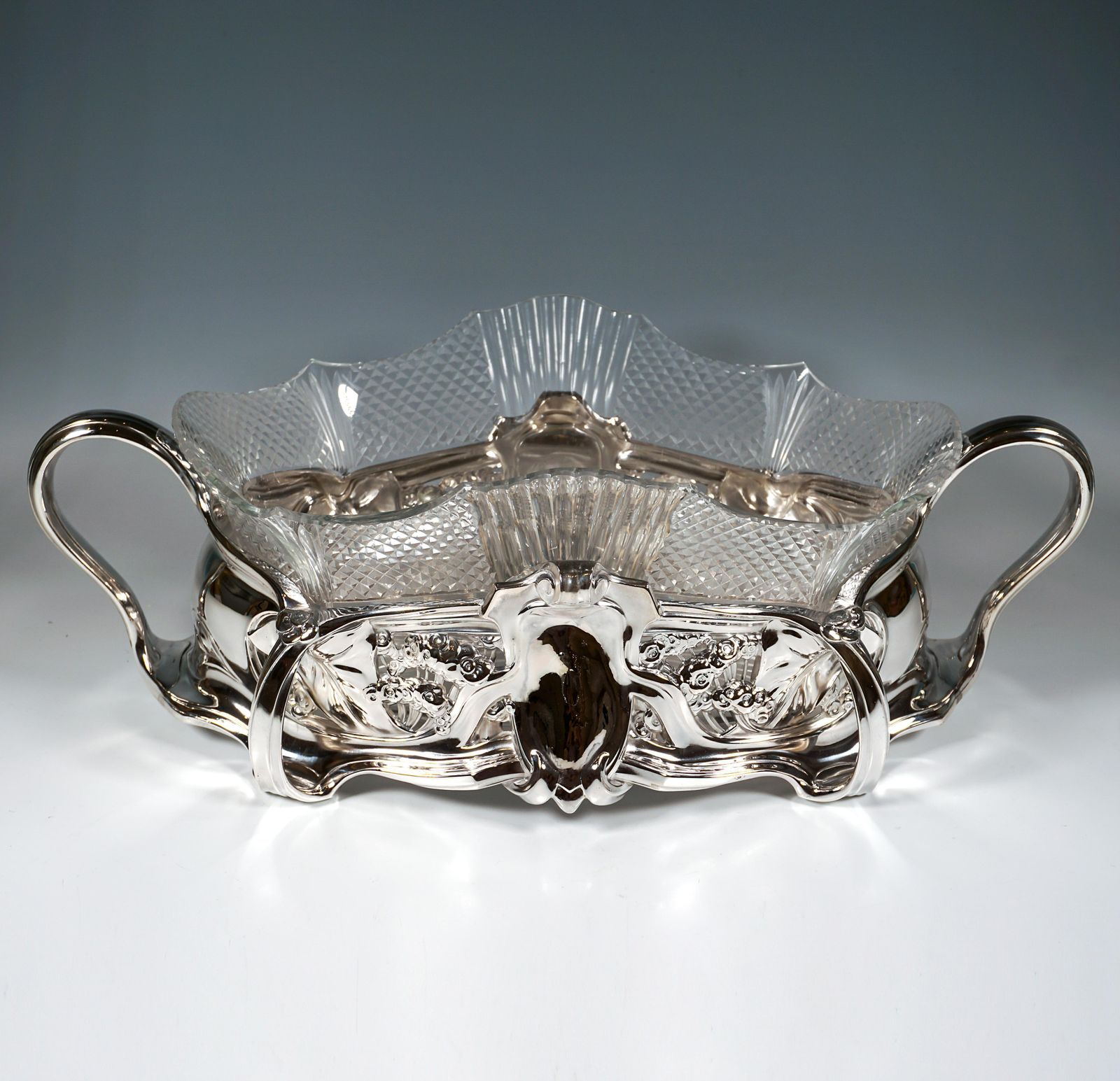 Art Nouveau Silver Jardinière, Bruckmann & Sons For Theodor Schallmayer Germany photo for sale