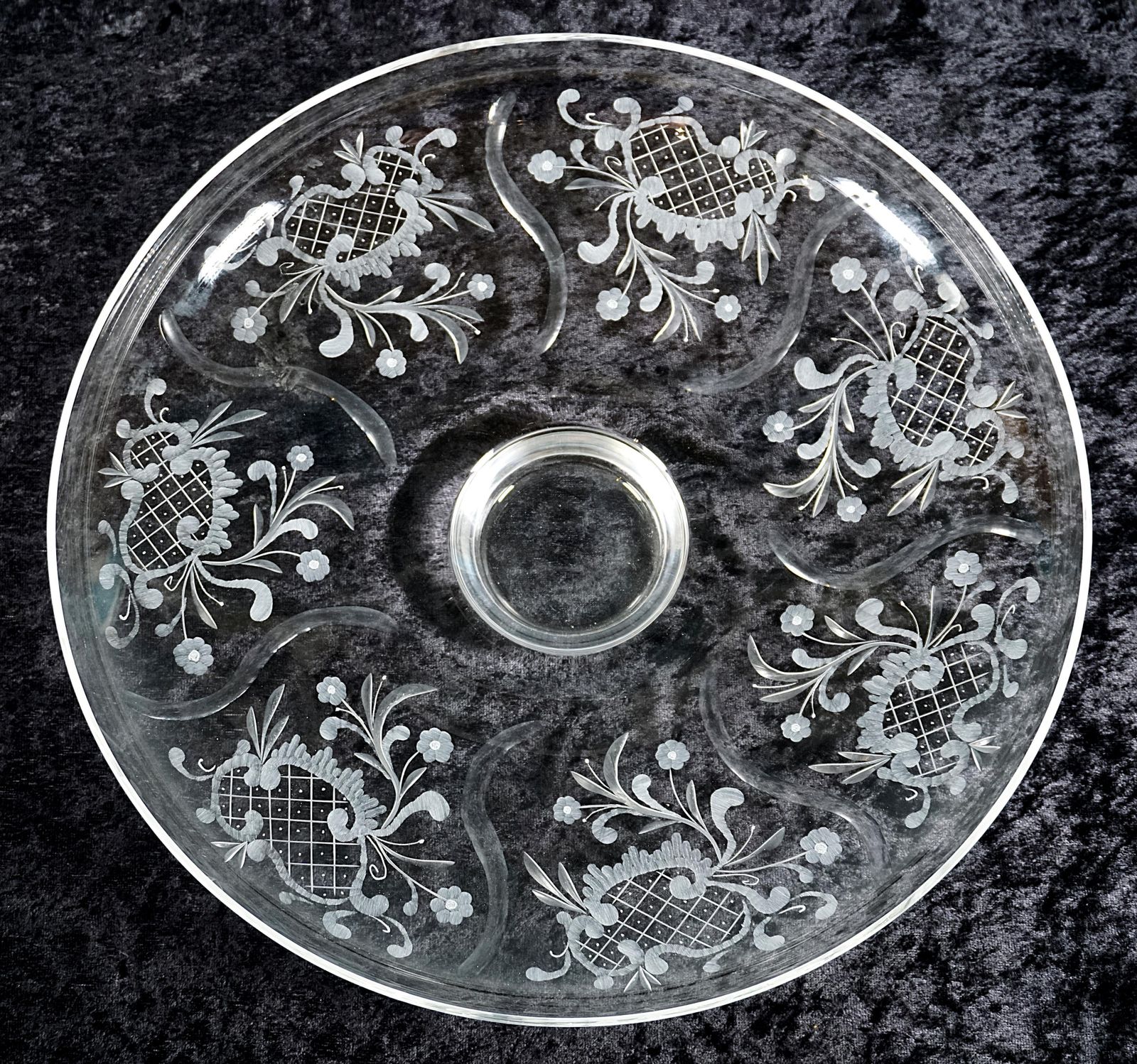 Pair Of Silver Centerpieces With Glass Bowls, Bruckmann & Sons For Knewitz C1920 photo 3108.0
