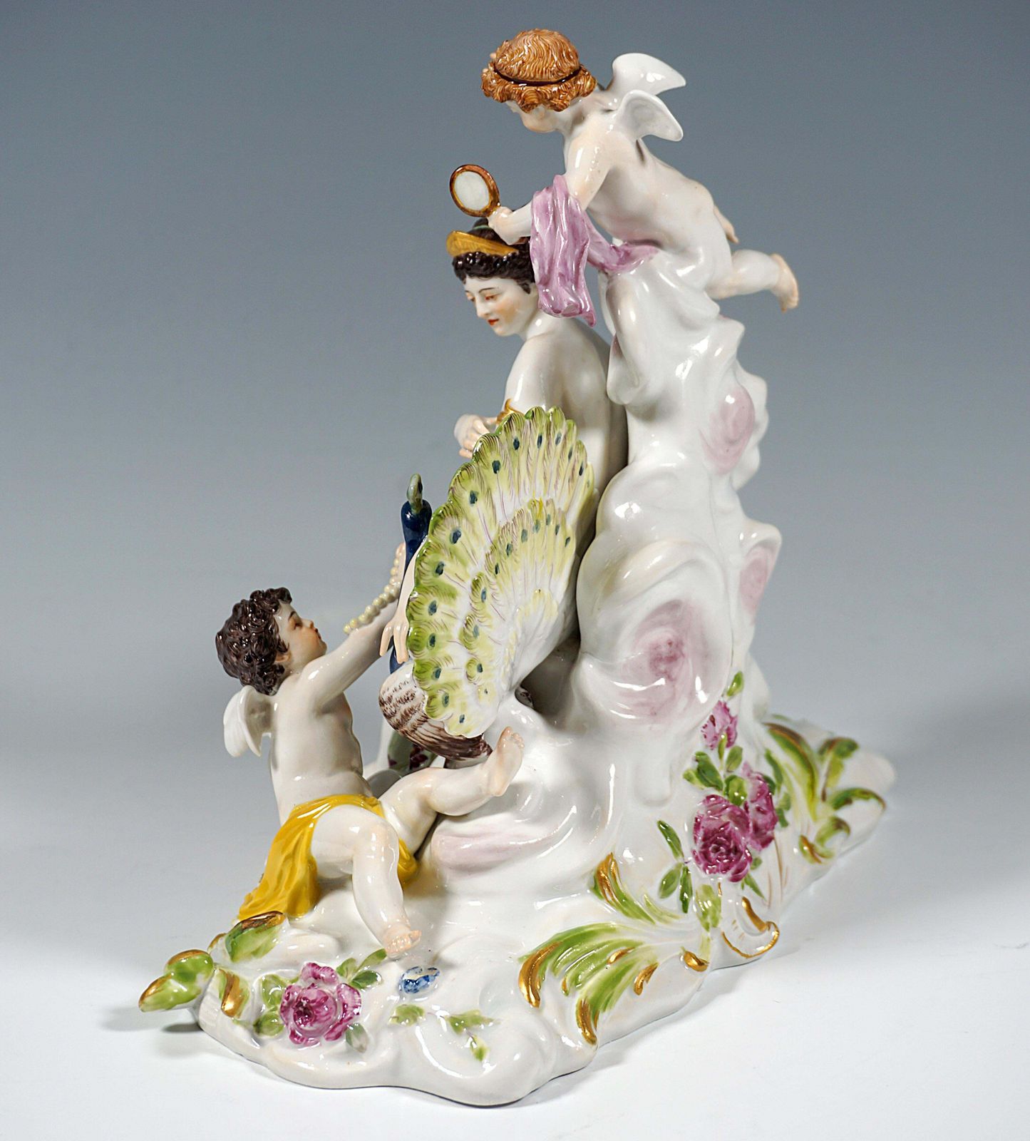 Meissen Art Nouveau Group 'The Air' By Paul Helmig, Germany, Around 1900 photo 4174.0