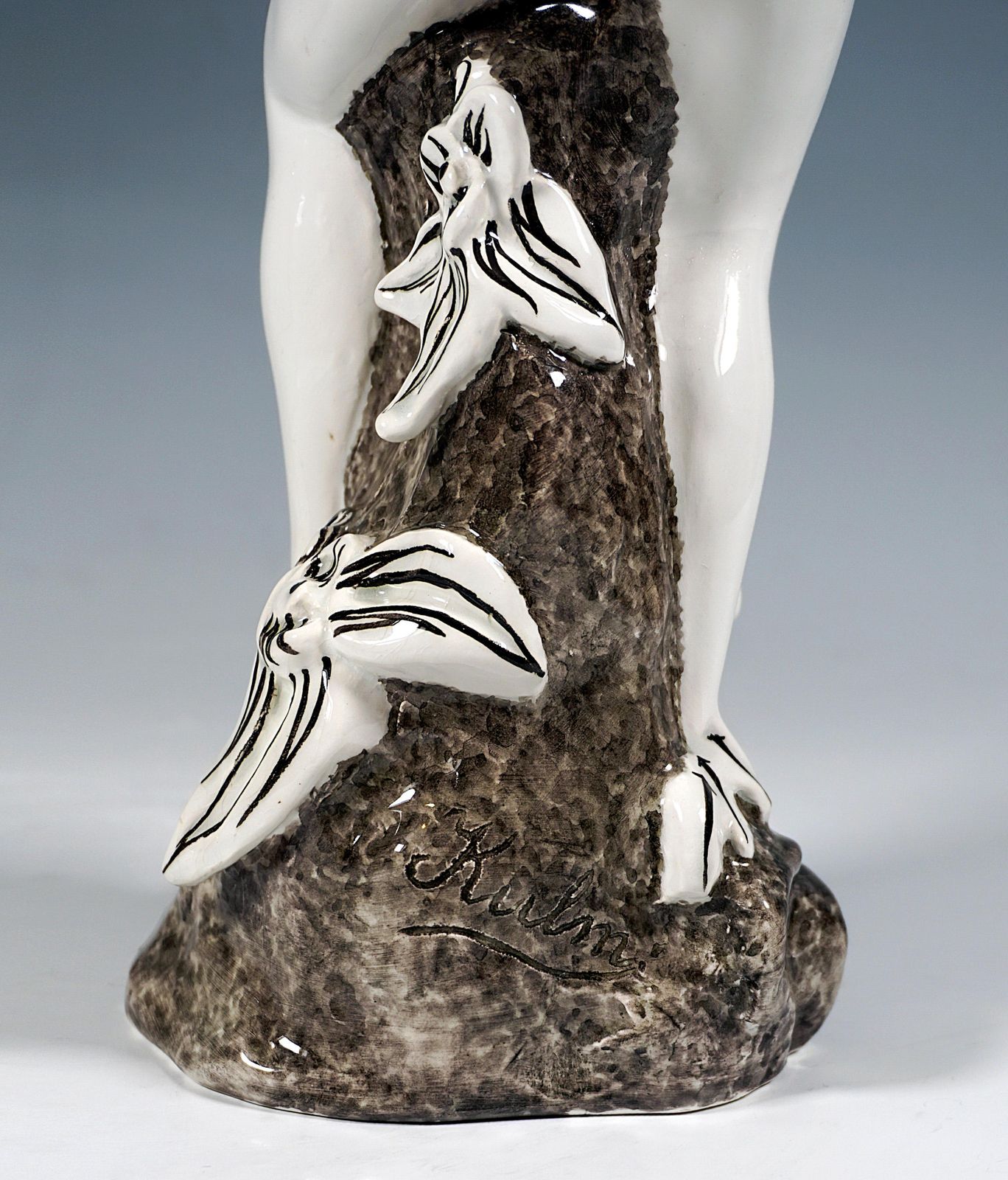 Goldscheider Art Déco Figure 'Papagena', Dancer In Exotic Costume, By Dina Kuhn photo buy