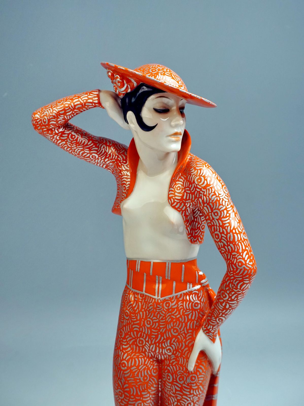 Art Deco Figurine Spanish Lady Dancer 'Carmen' Rosenthal Germany Height 15.94 In photo 4263.0