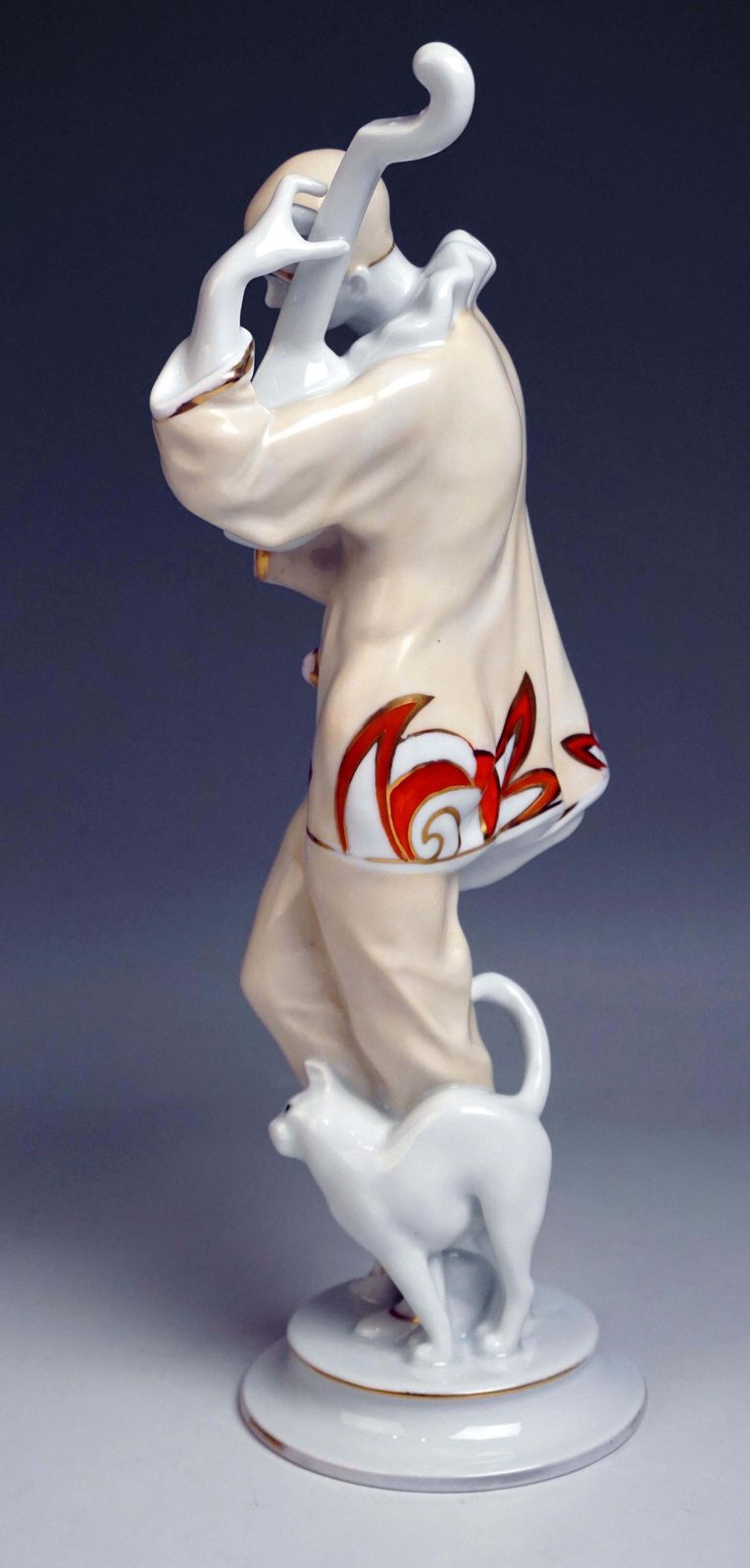 Rosenthal Art Déco Figurine Pierrot 'Ash Wednesday' Max Valentin Germany, 1922 photo buy