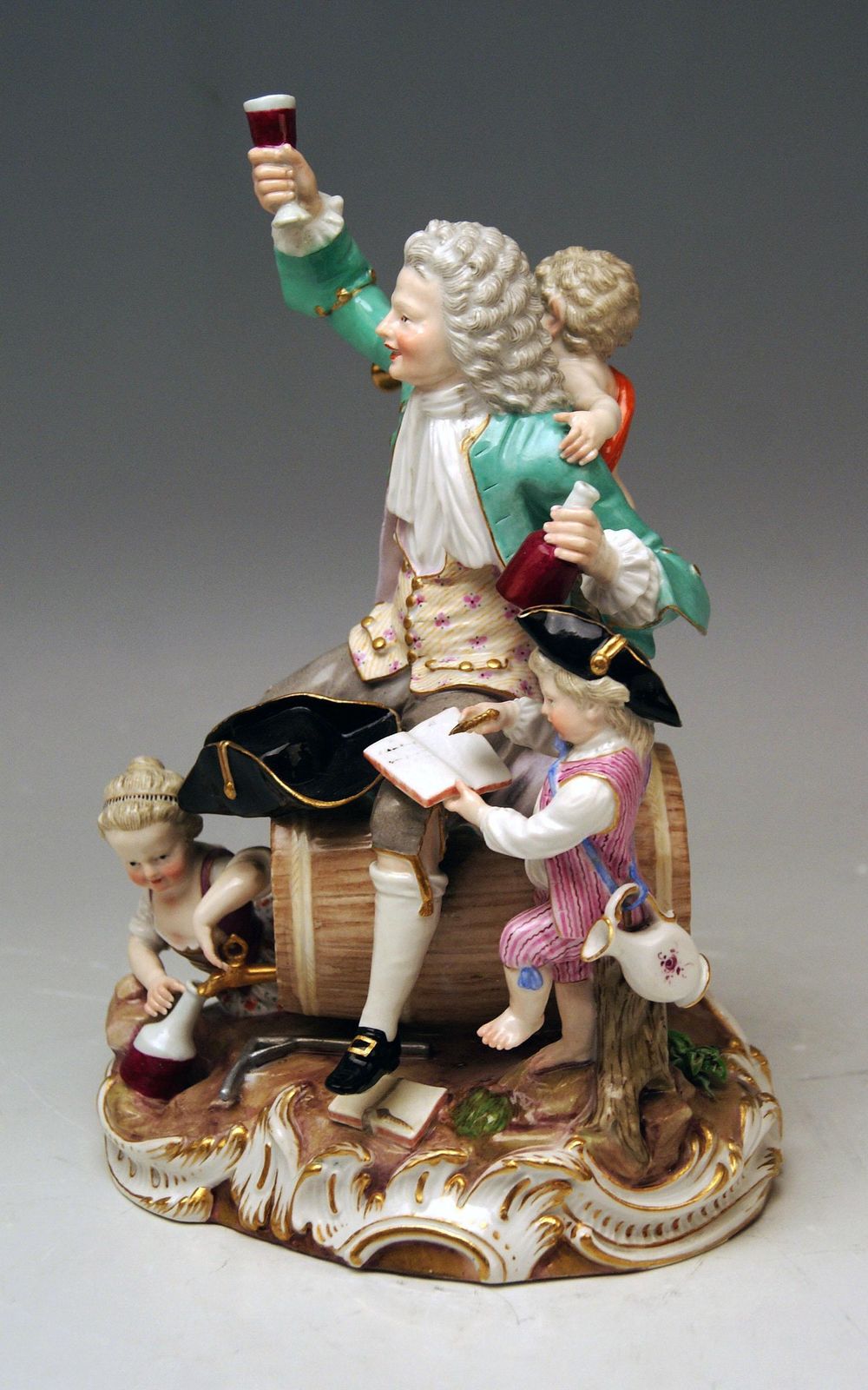 Meissen Figurines The German Bacchus Model D 13 Johann C. Schoenheit, Circa 1880 photo furniture