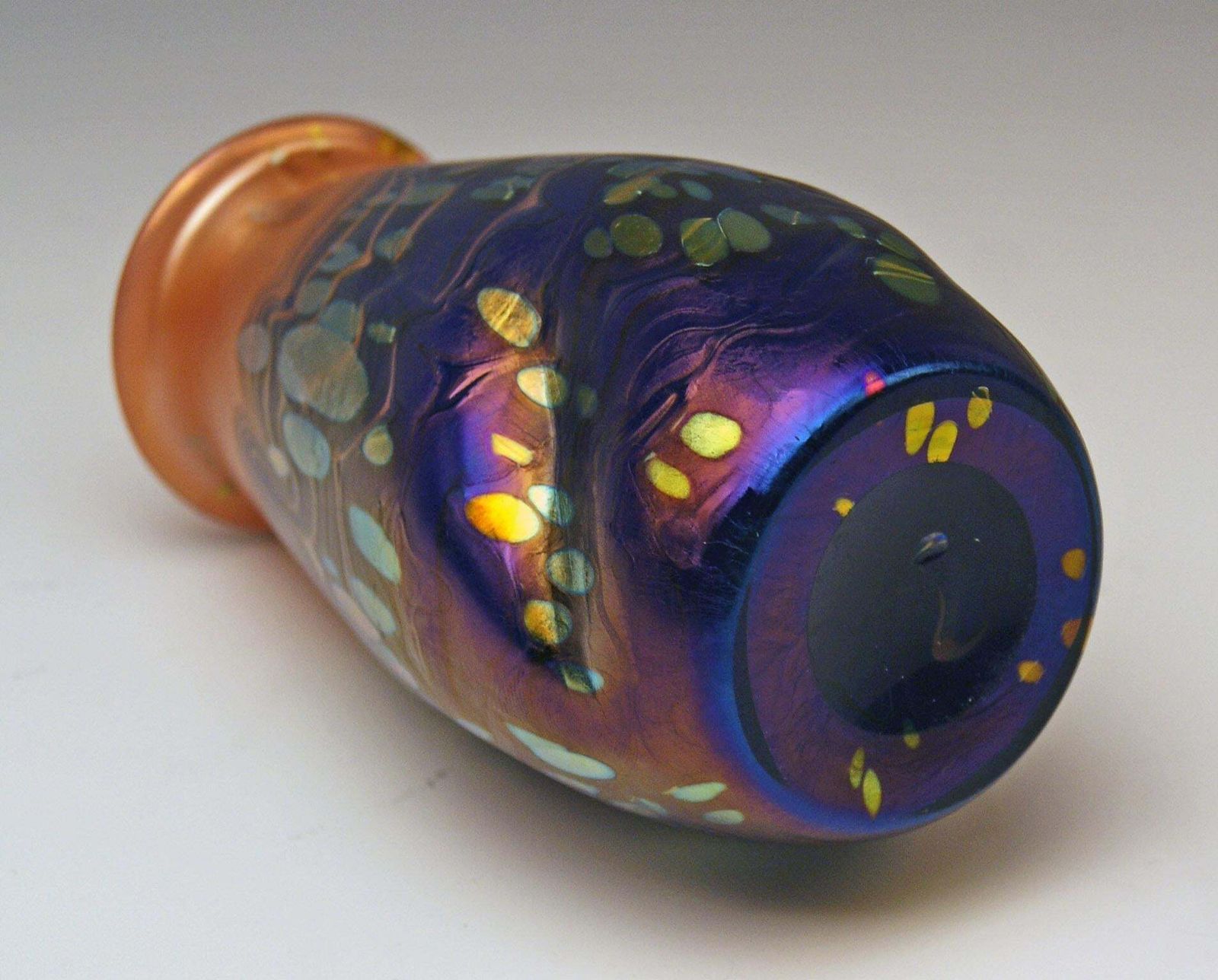 Vase Loetz Widow Klostermuehle Bohemia Art Nouveau New Red Cytisus, Circa 1902 photo 6017.0