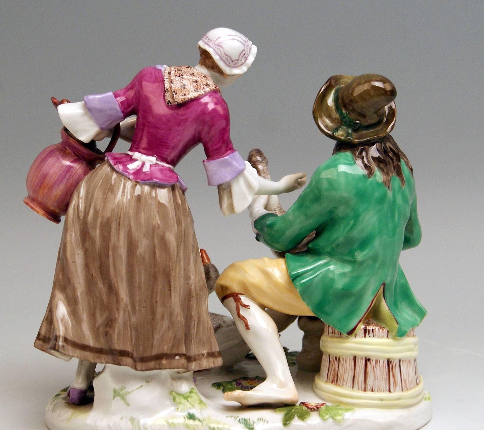 Meissen Deal With Goose Model 720 Johann Joachim Kaendler Made Circa 1850 1860 photo Home Decor