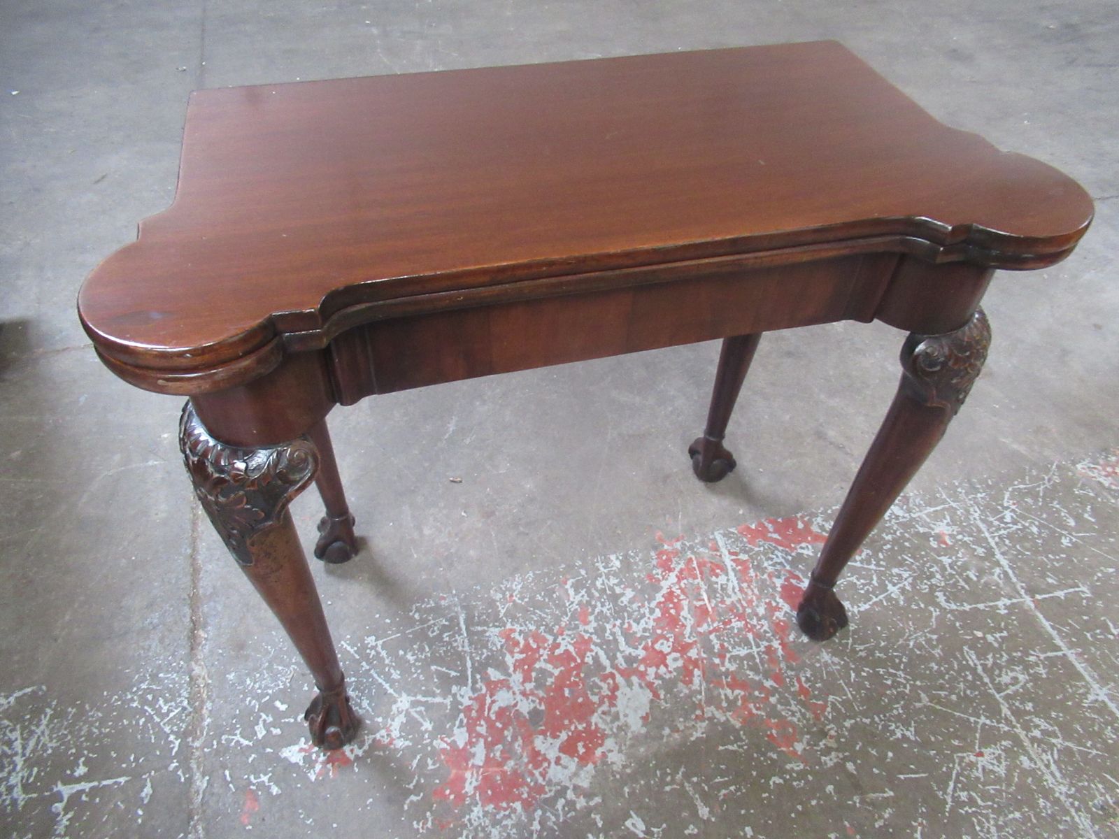 Georgian  Mahogany    Card  /  Side Table photo furniture