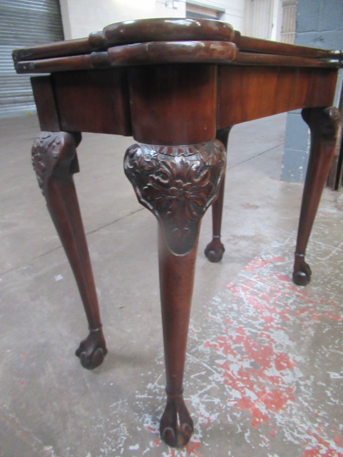 Georgian  Mahogany    Card  /  Side Table photo 575.0