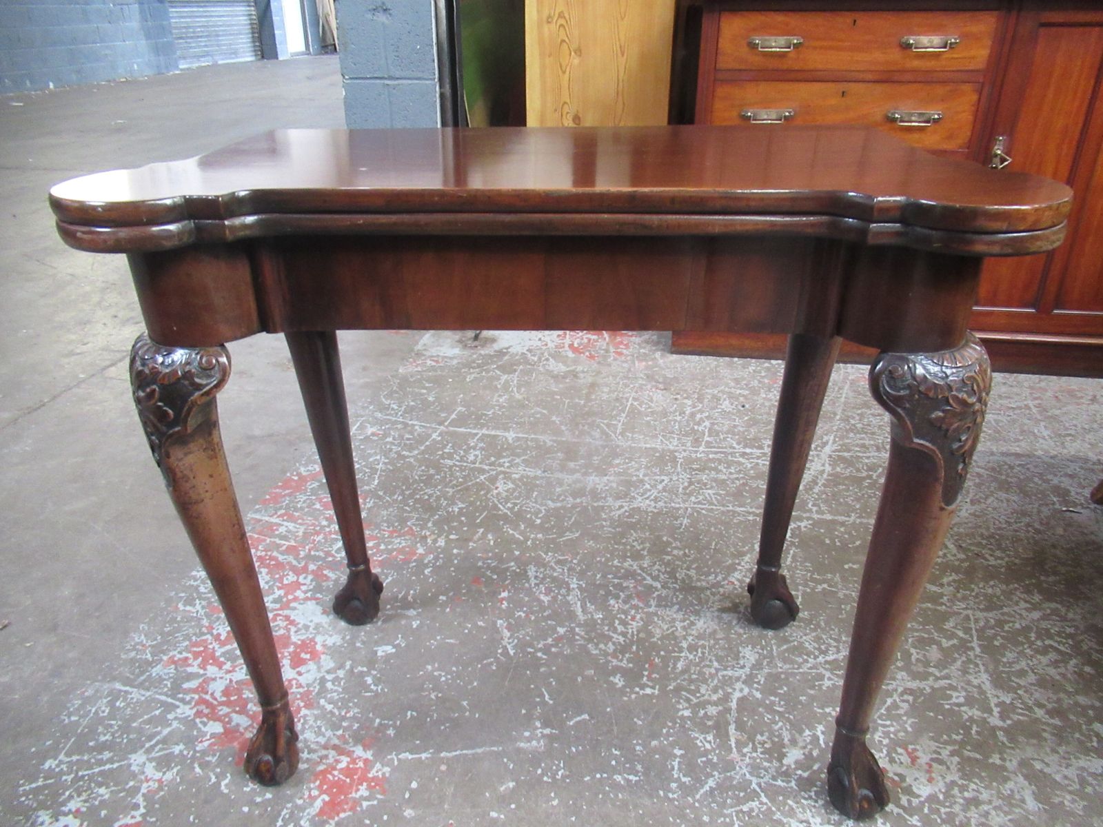 photo vinterior Georgian  Mahogany    Card  /  Side Table