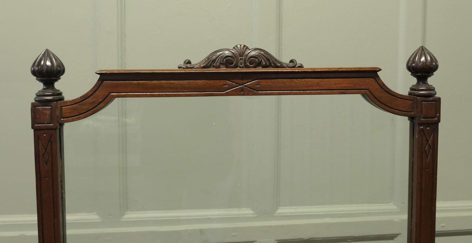 Large Victorian Carved And Glass Fire Screen photo Home Fixtures