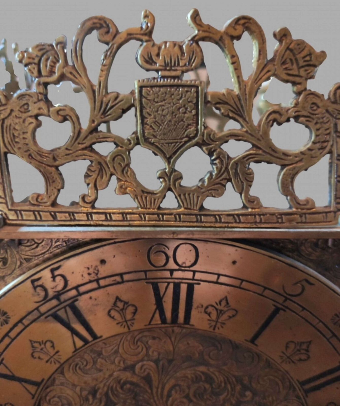 An Attractive Brass Lantern Clock By Gray Of Edinburgh photo 655.0