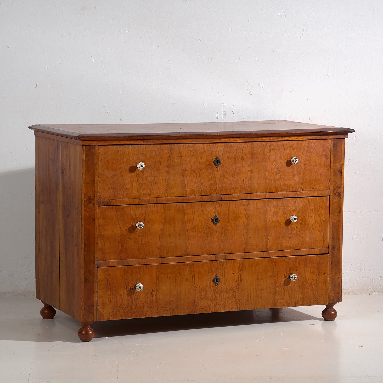 Antique Biedermeier Chest Of Drawers (C.1850) #61