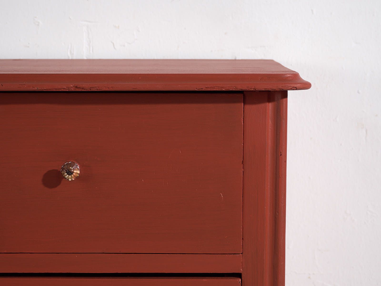 Antique Red Terracotta Chest Of Drawers (C.1920) #91 photo 1547.0
