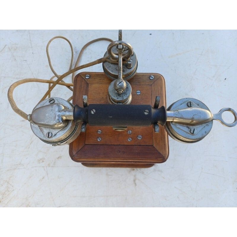 Ericsson And Picart Lebas 1910 Hand Crank Telephone photo for sale