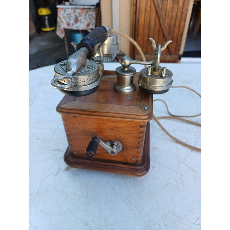 Ericsson And Picart Lebas 1910 Hand Crank Telephone photo Home Decor