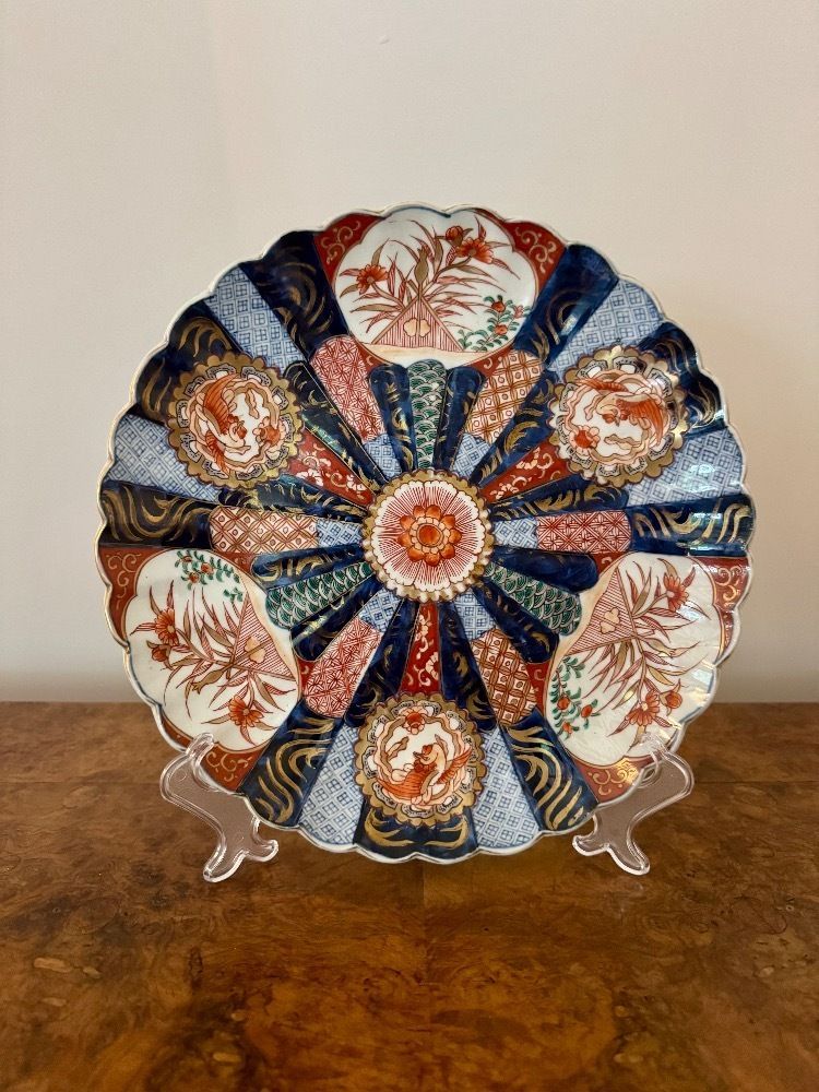 Wonderful Quality Antique Japanese Imari Plate photo furniture